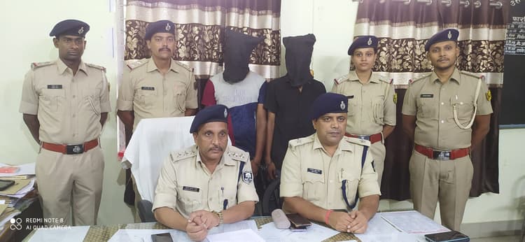 लूट व डकैती कांड के दो अपराधी गिरफ्तार