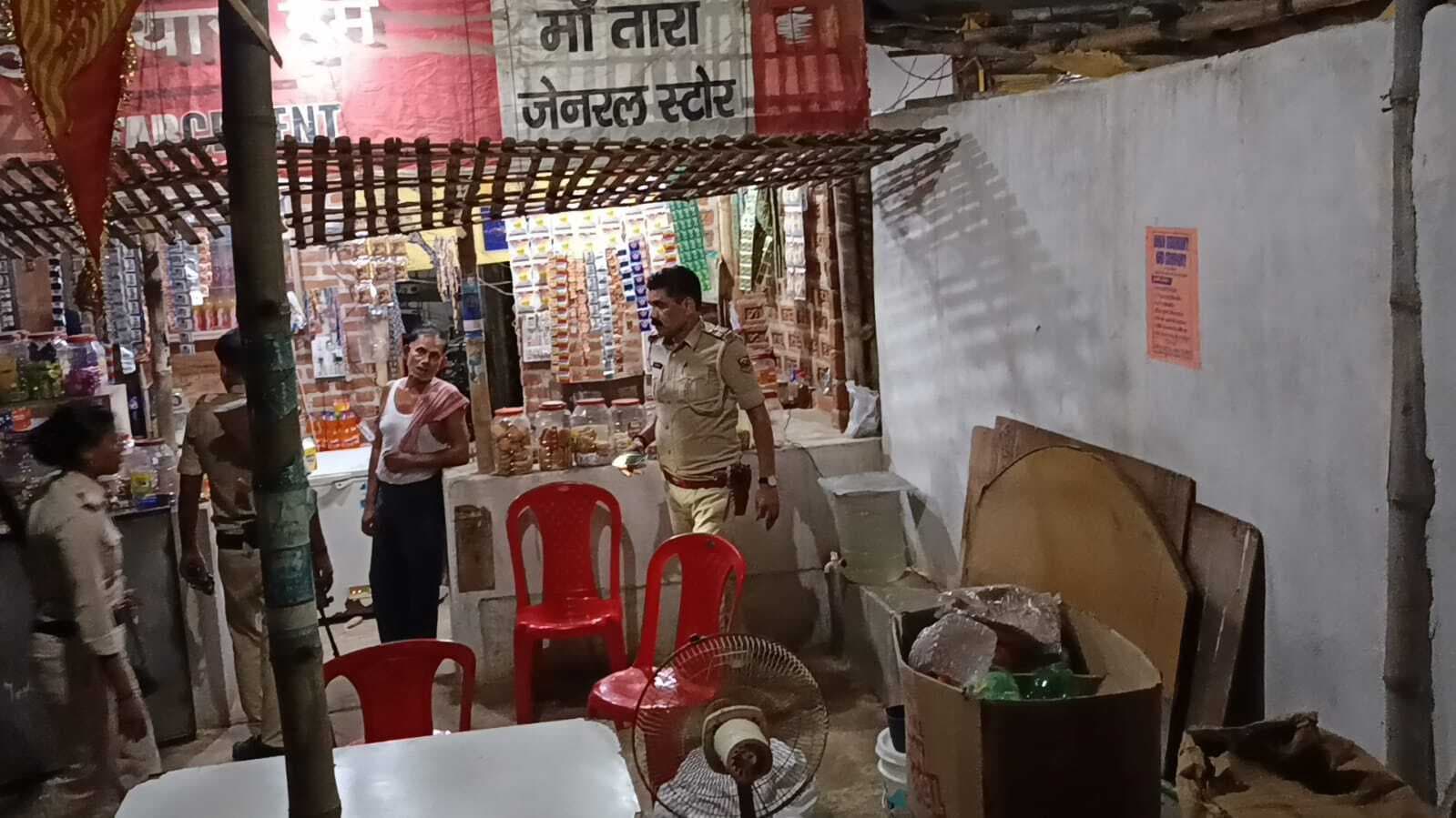 मादक पदार्थों की बिक्री के खिलाफ दुकानों में छापेमारी, एक गिरफ्तार