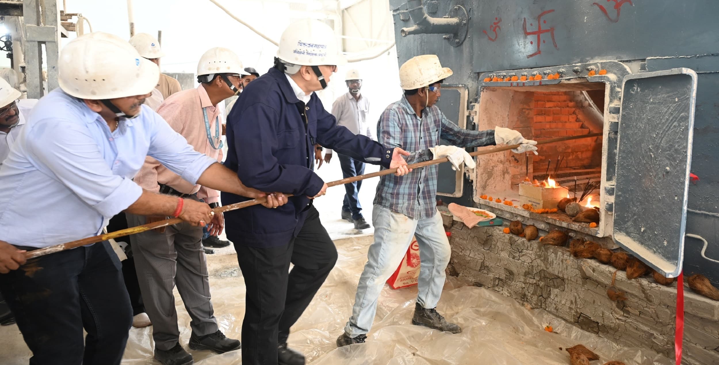 Bokaro News : बीएसएल : 50 दिनों के रिकॉर्ड समयावधि में फर्नेस 01 का कैपिटल रिपेयर