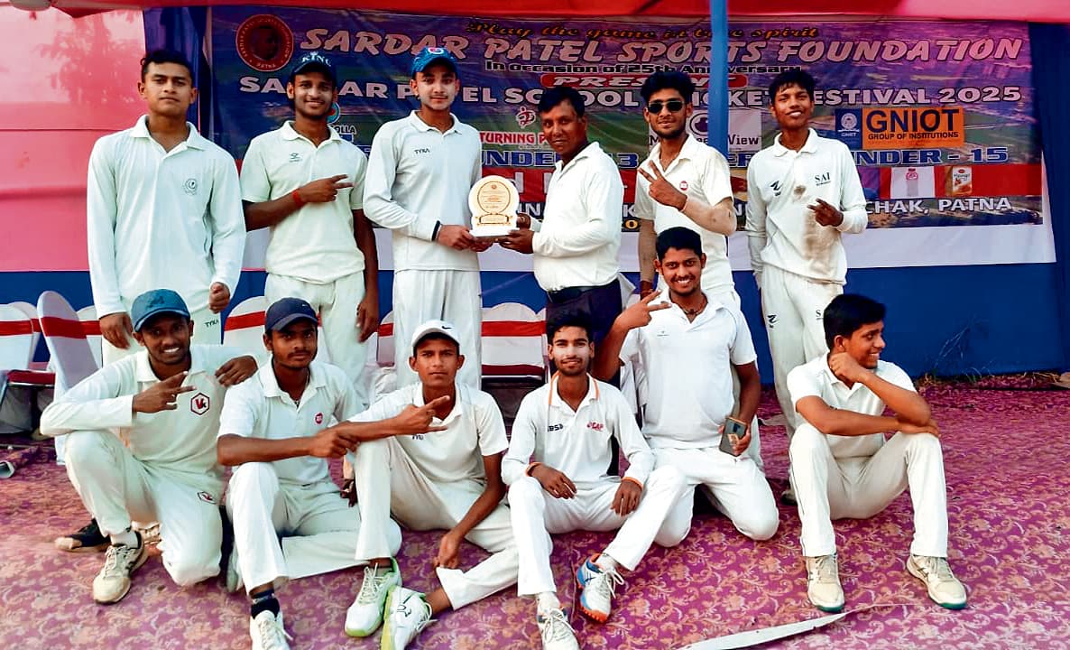 क्रिकेट एकेडमी ऑफ बिहार जीएनआइओटी कप के फाइनल में