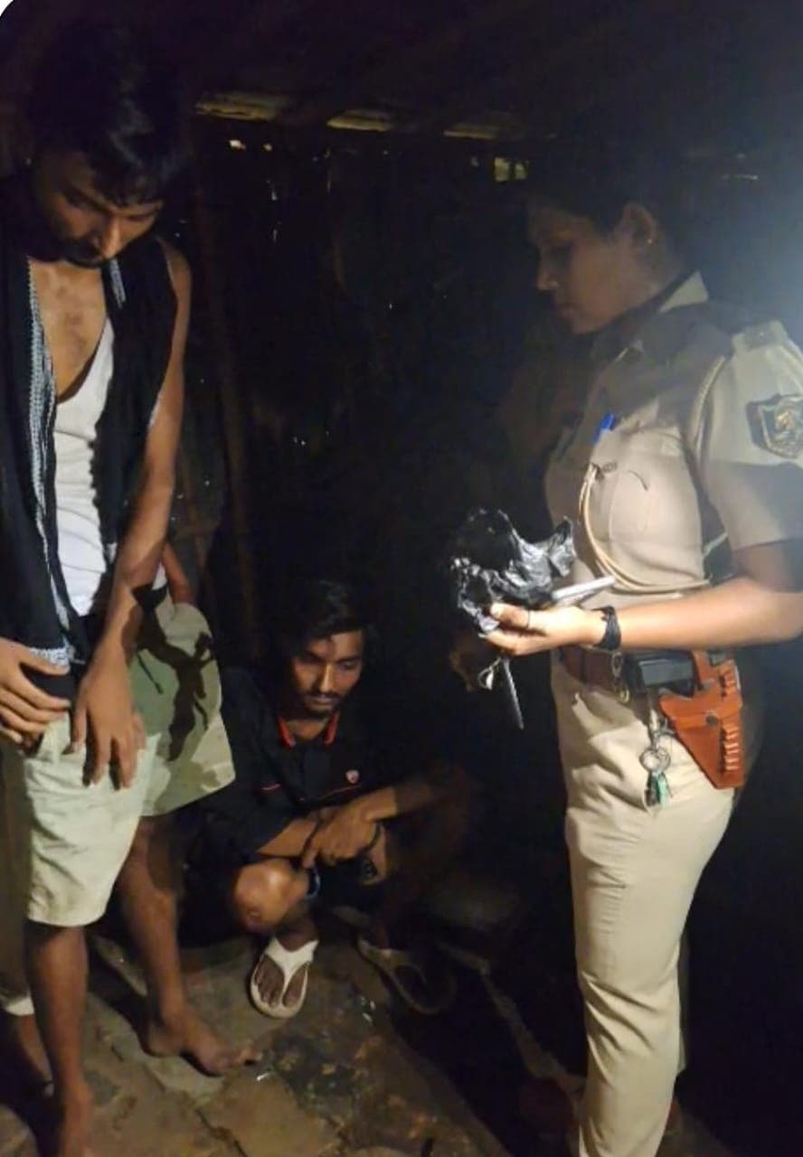 6.35 ग्राम स्मैक बरामद, तीन तस्कर गिरफ्तार