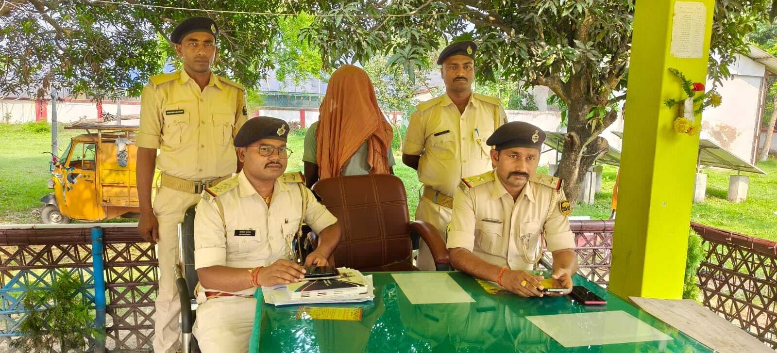 लक्खी देवी हत्याकांड के आरोपित को गिरफ्तार कर पुलिस ने भेजा जेल