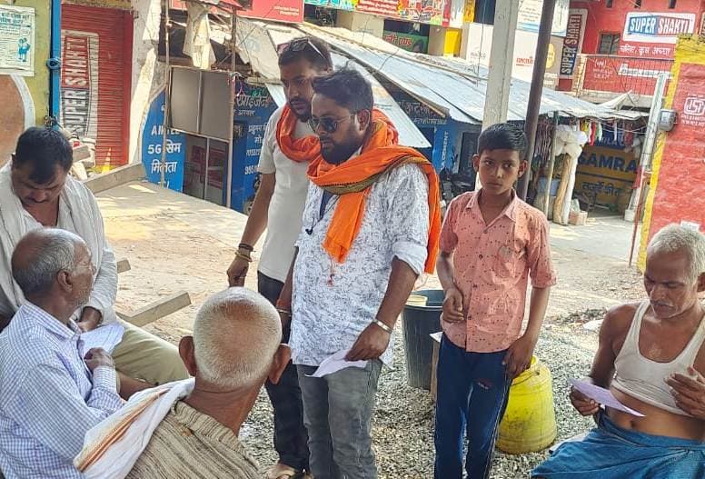 एनएच 139 को फोरलेन बनाने के लिए चलाया जनसंपर्क अभियान