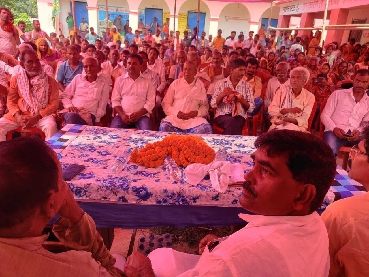 राजद के चलो गांव की ओर अभियान के तहत संवाद कार्यक्रम आयोजित