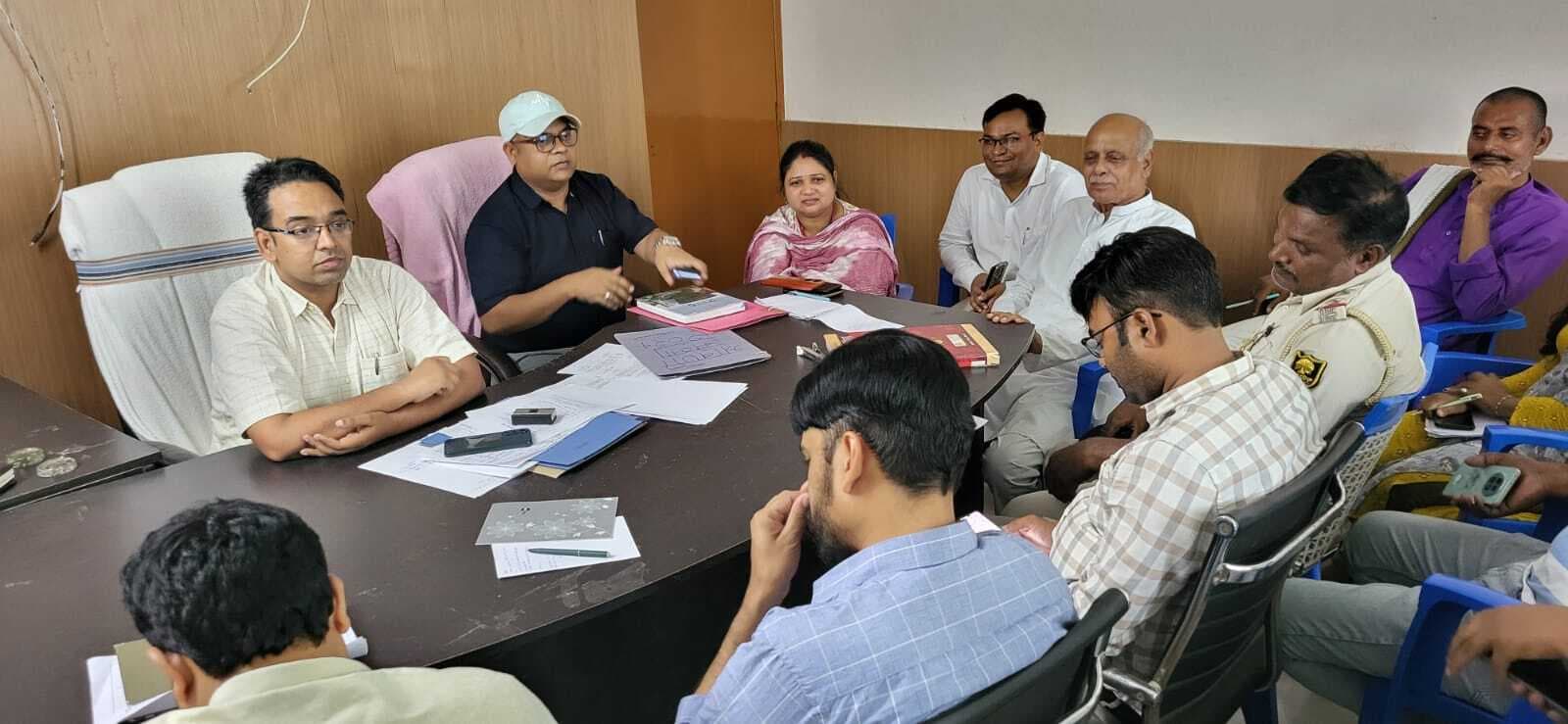 श्रावणी मेला से पूर्व तैयारी की रूपरेखा तय कर व्यवस्था करें दुरुस्त : एसडीओ