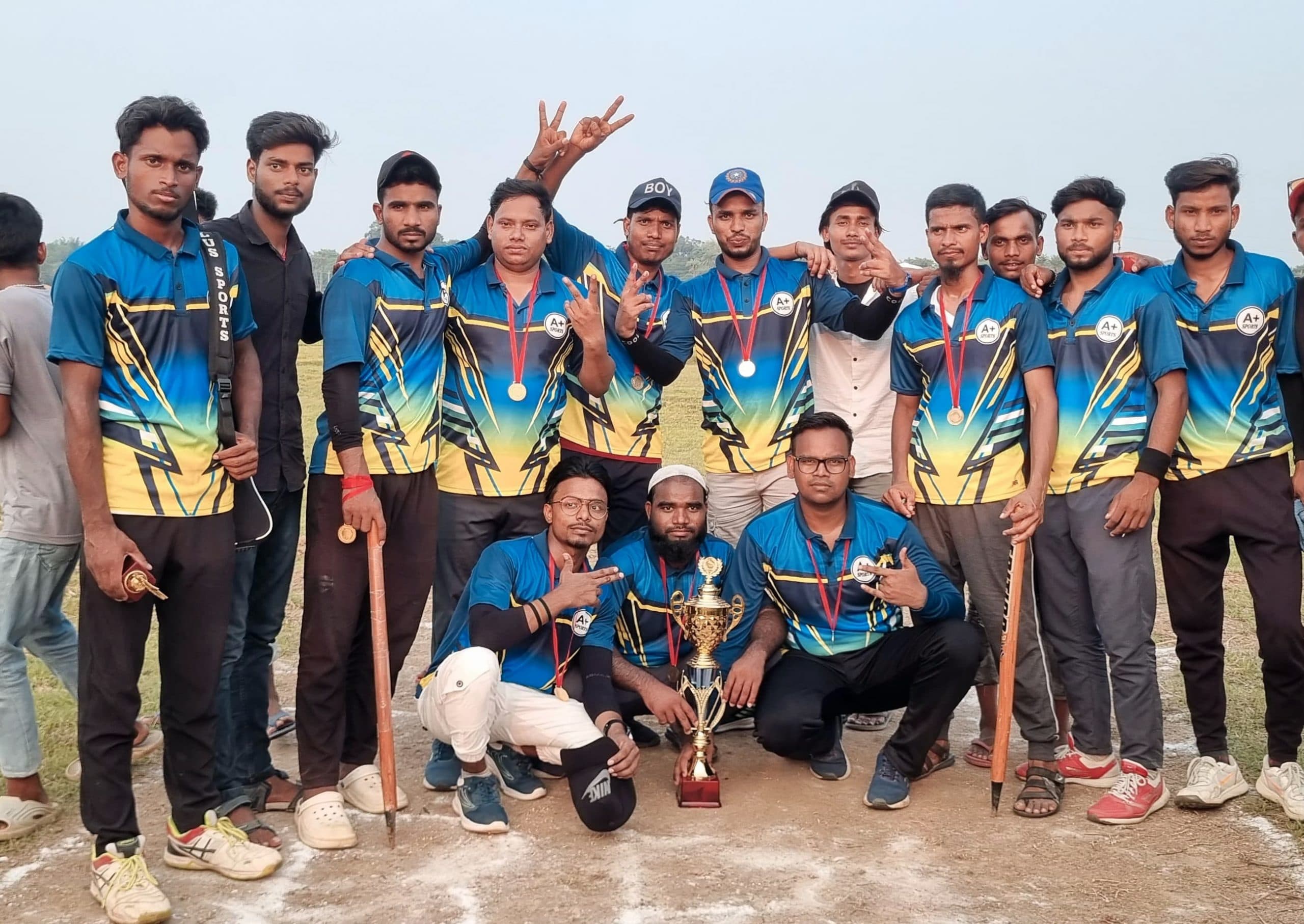 आरिफ-एलेवन बसमत्ता ने चैंपियन ट्रॉफी पर जमाया कब्जा