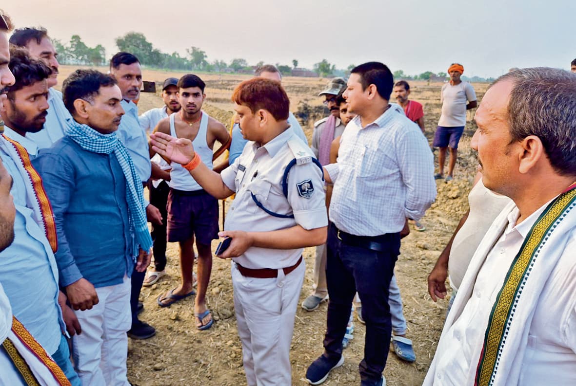 Aurangabad News : रामपुर देवरिया में भारतमाला परियोजना का काम रुका