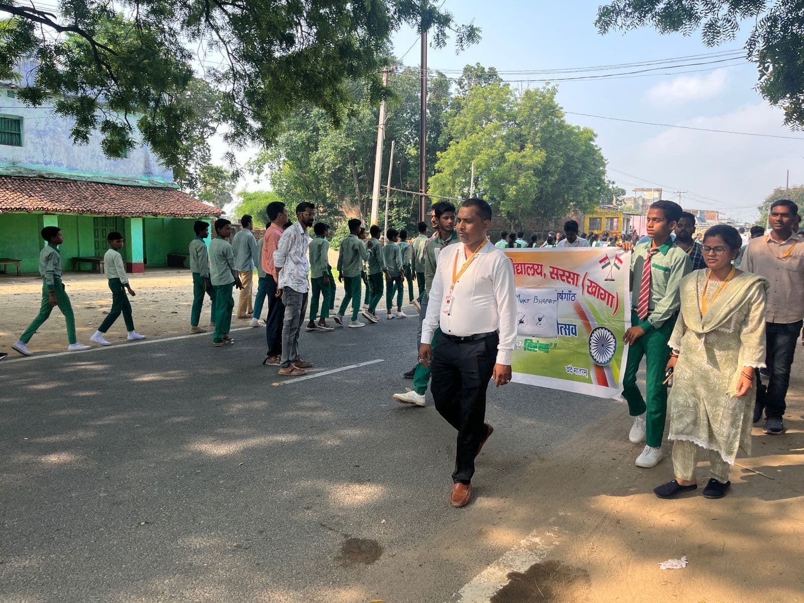 प्रभातफेरी निकाल कर नशे के दुष्प्रभावों के प्रति किया जागरूक