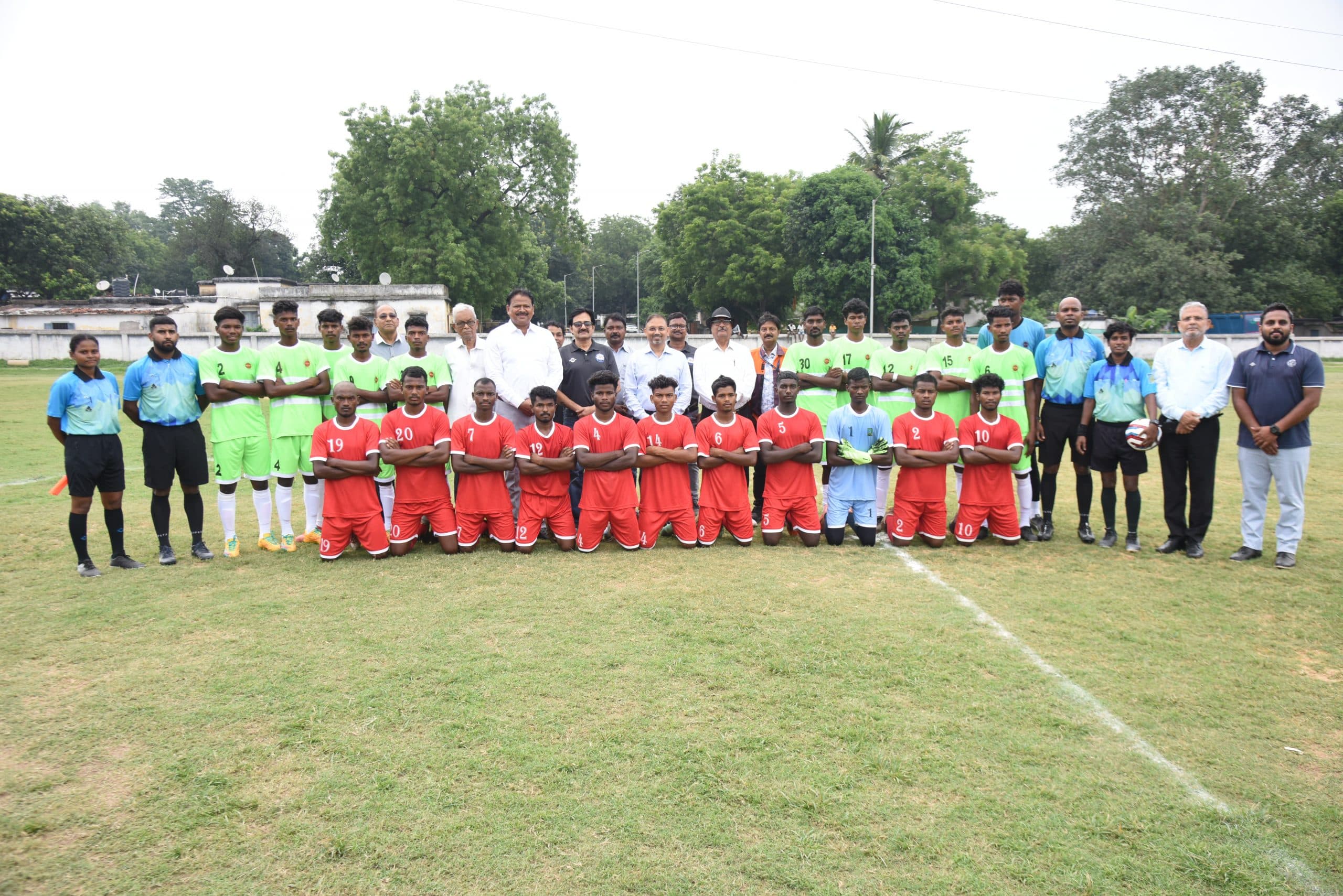 jsa football league inaugrated: जेएसए फुटबॉल लीग शुरू, पहले मैच में कातिन क्लब जीता