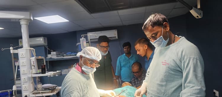 सदर अस्पताल में किया गया एक्लम्पसिया का ऑपरेशन