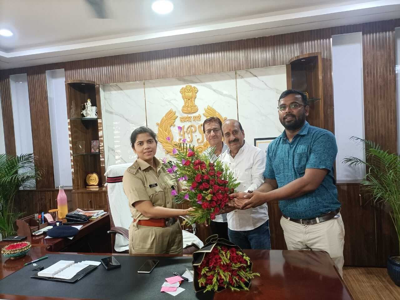 कांग्रेस ने एसपी संग कानून व्यवस्था पर की चर्चा