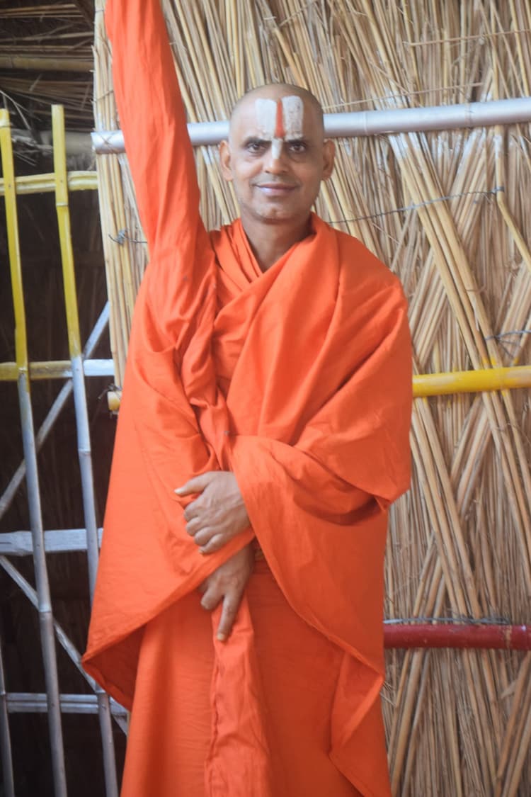 जीयर स्वामी के परमानपुर आगमन पर हुआ भव्य स्वागत