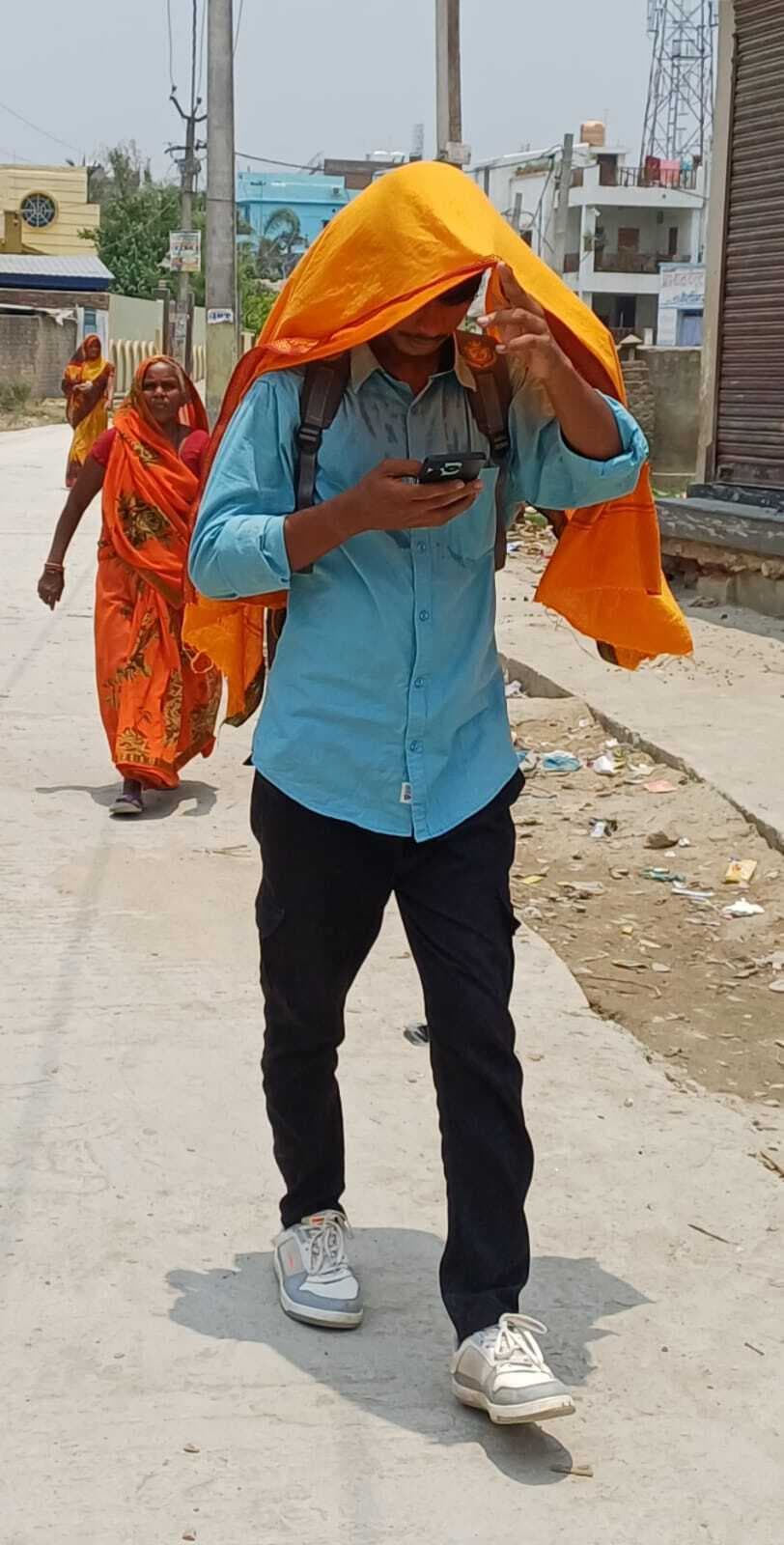 आसमान से बरस रही आग, चार दिनों से पारा 40 डिग्री