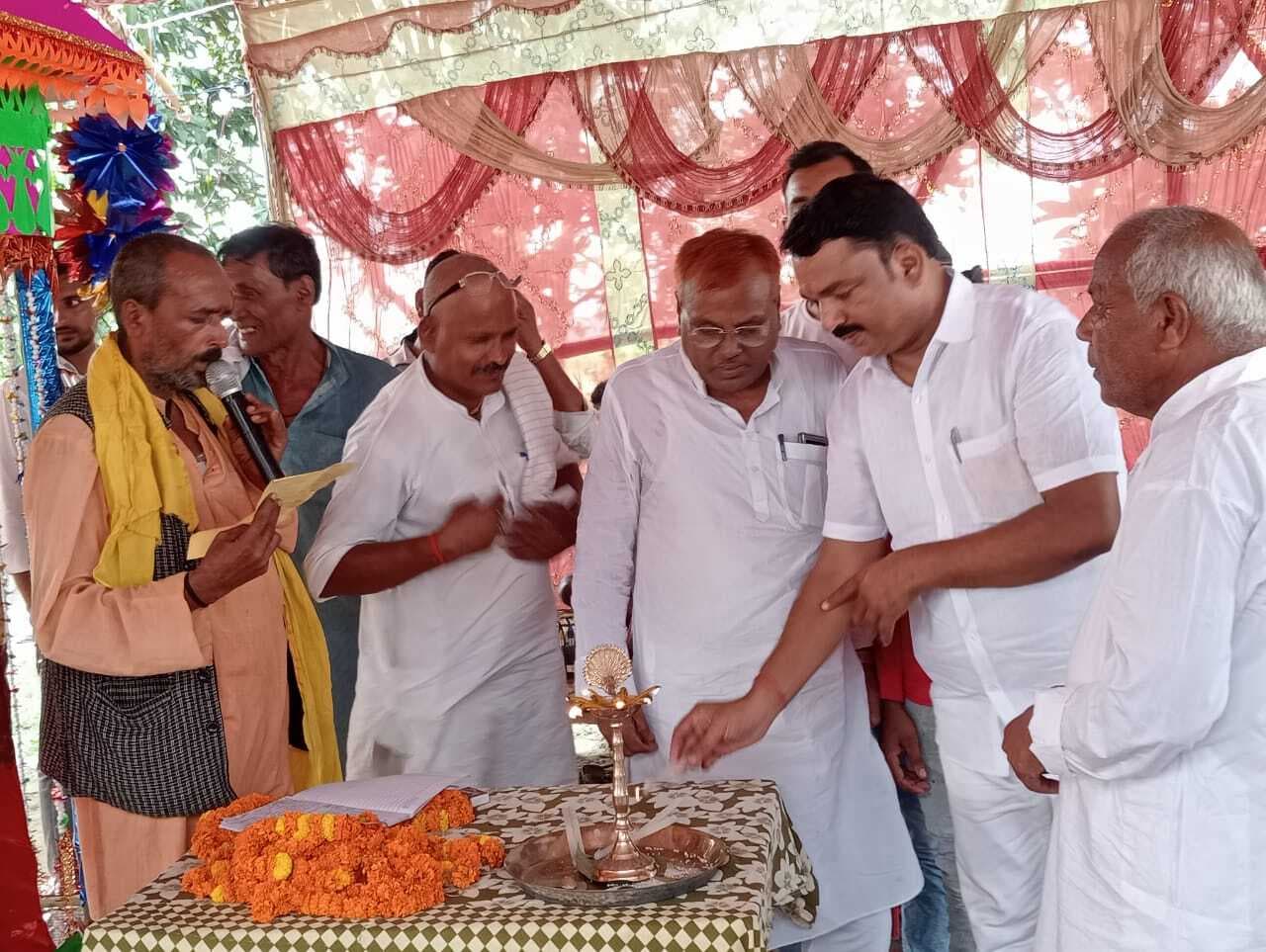 दो दिवसीय लोक गाथा भगैत का हुआ आयोजन