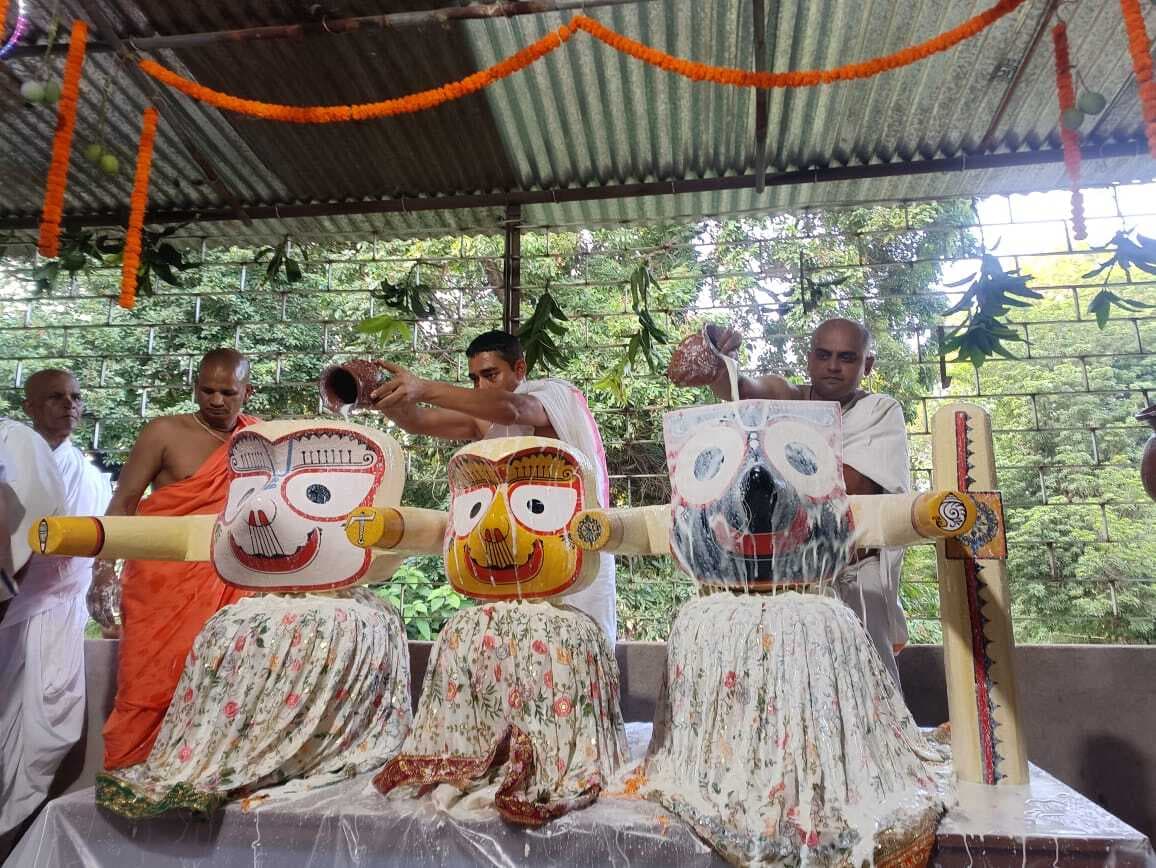 Deoghar news : इस्कॉन में स्नान पूर्णिमा के साथ रथयात्रा महोत्सव की शुरुआत