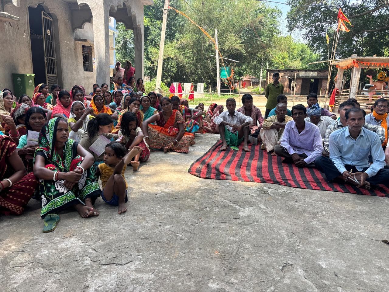 नौ गांवों में चलाया गया विकसित कृषि संकल्प अभियान