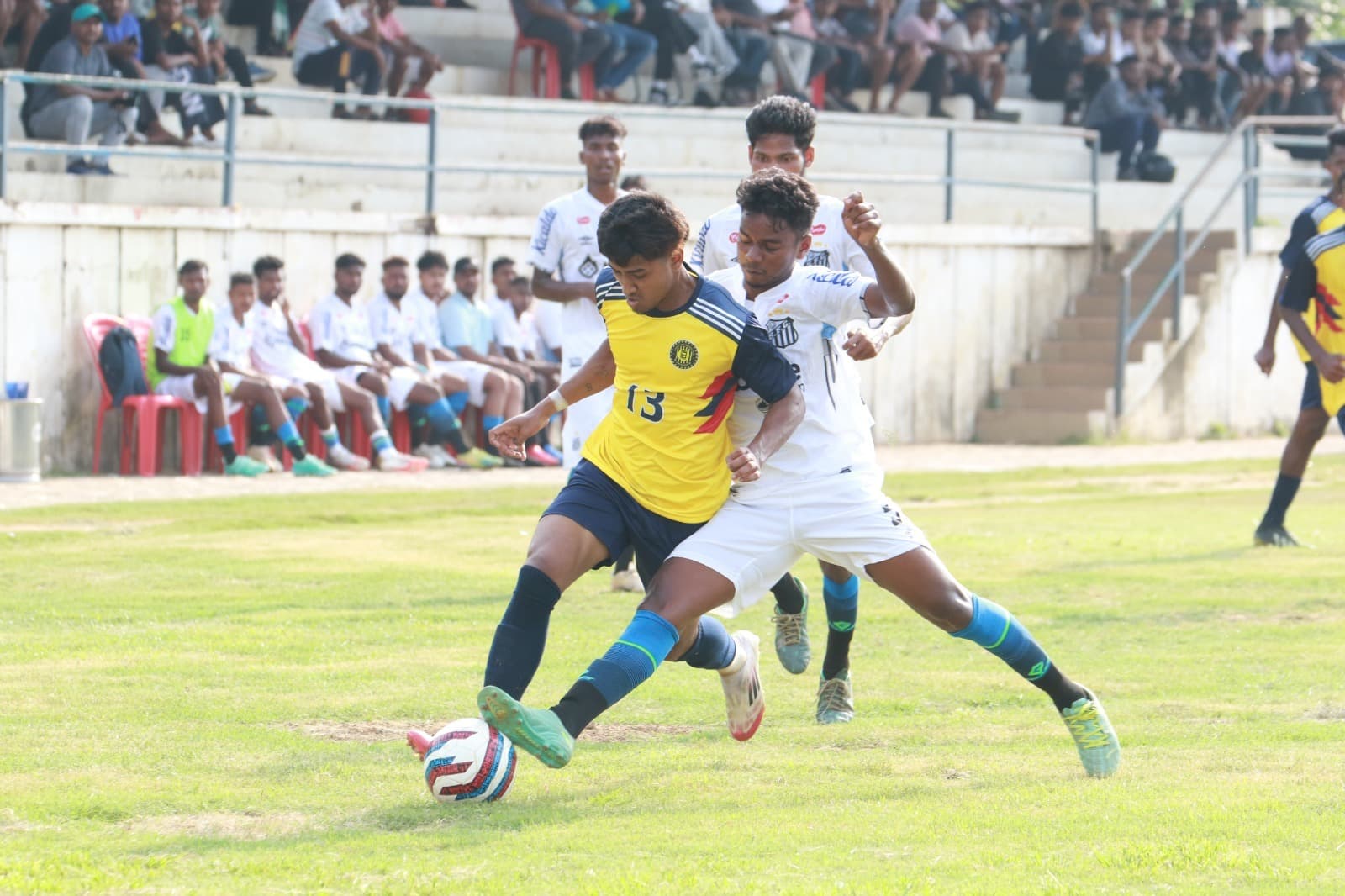 jsa super division football league: क्लासिक एट ने ठक्कर बप्पा क्लब को हराया