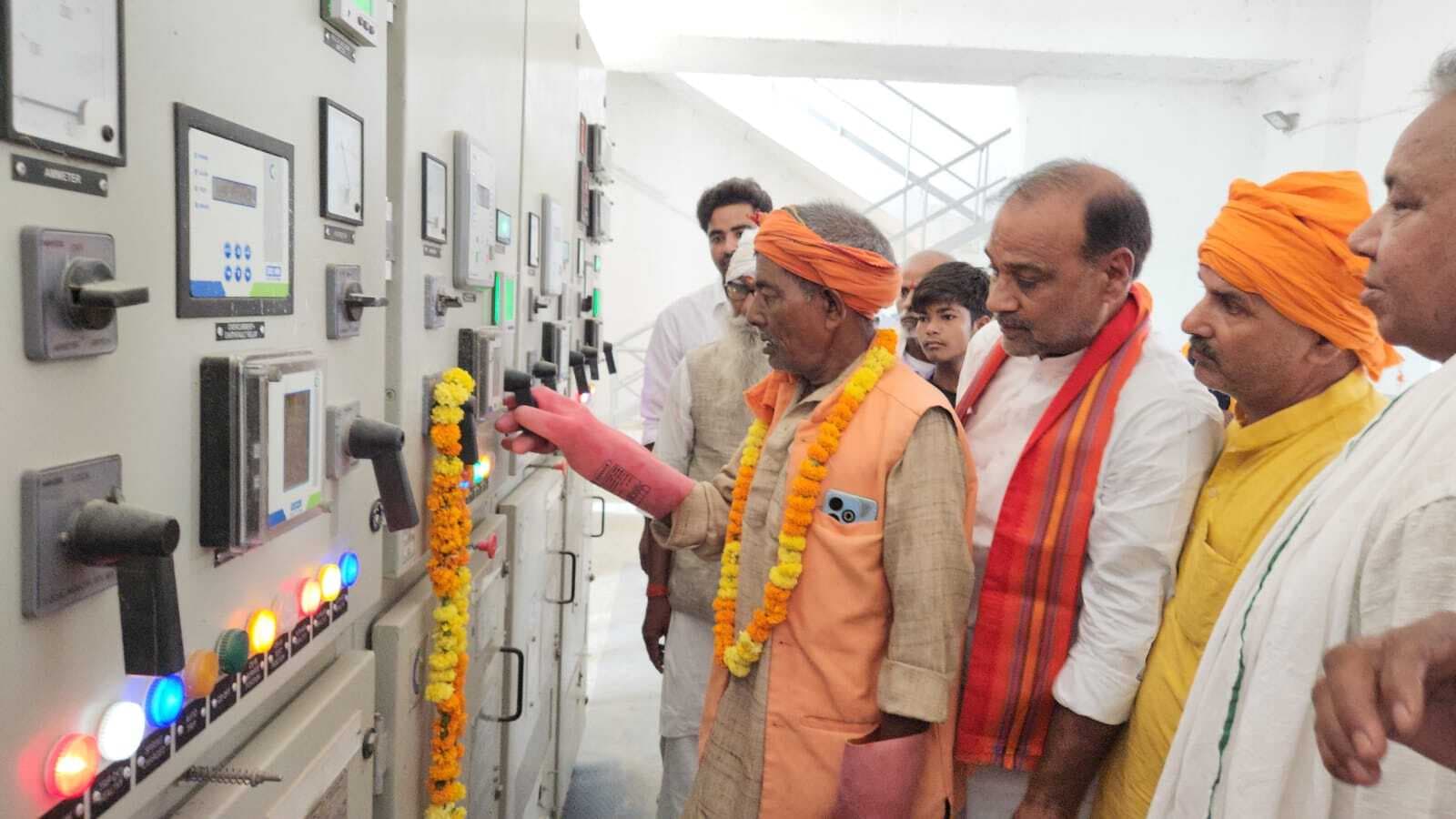 किसानों ने धड़हर पंप कैनाल का किया ट्रायल, जल्द होगा उद्घाटन