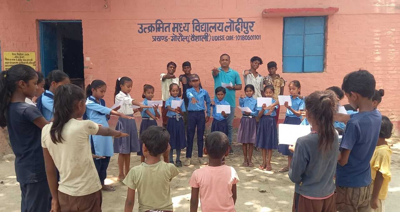 hajipur news. बाल श्रम का समर्थन नहीं करने की दिलायी गयी शपथ