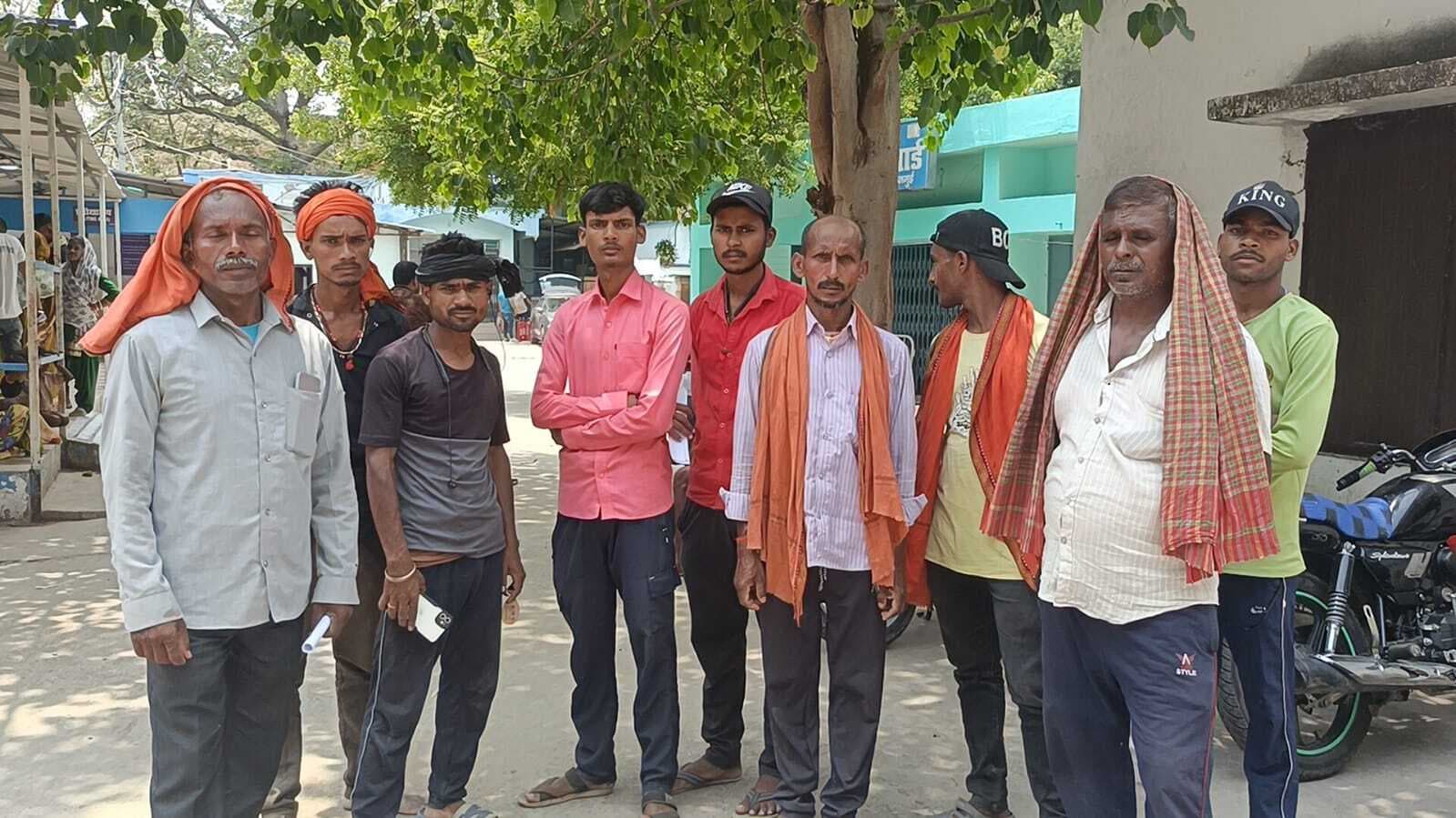 अज्ञात वाहन के धक्के से वृद्ध की मौत, परिजनों में कोहराम