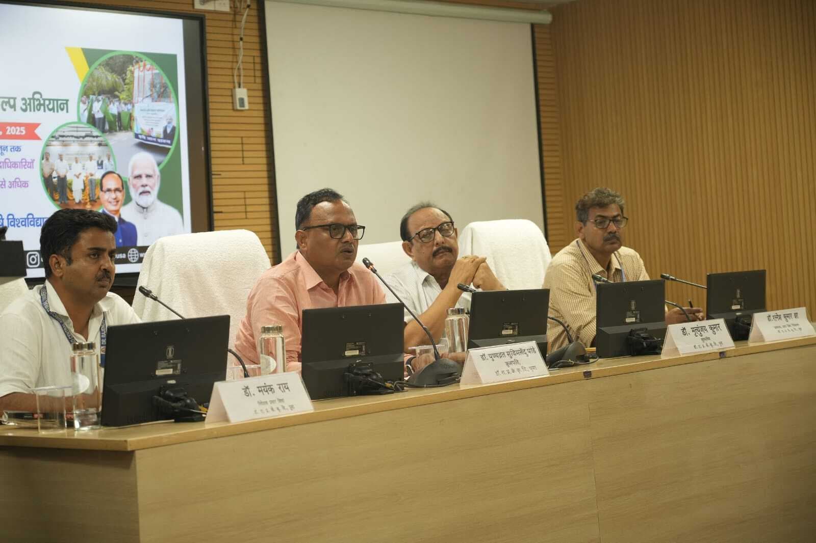 Samastipur News:विकसित कृषि संकल्प अभियान एक मेगा अभियान : कुलपति