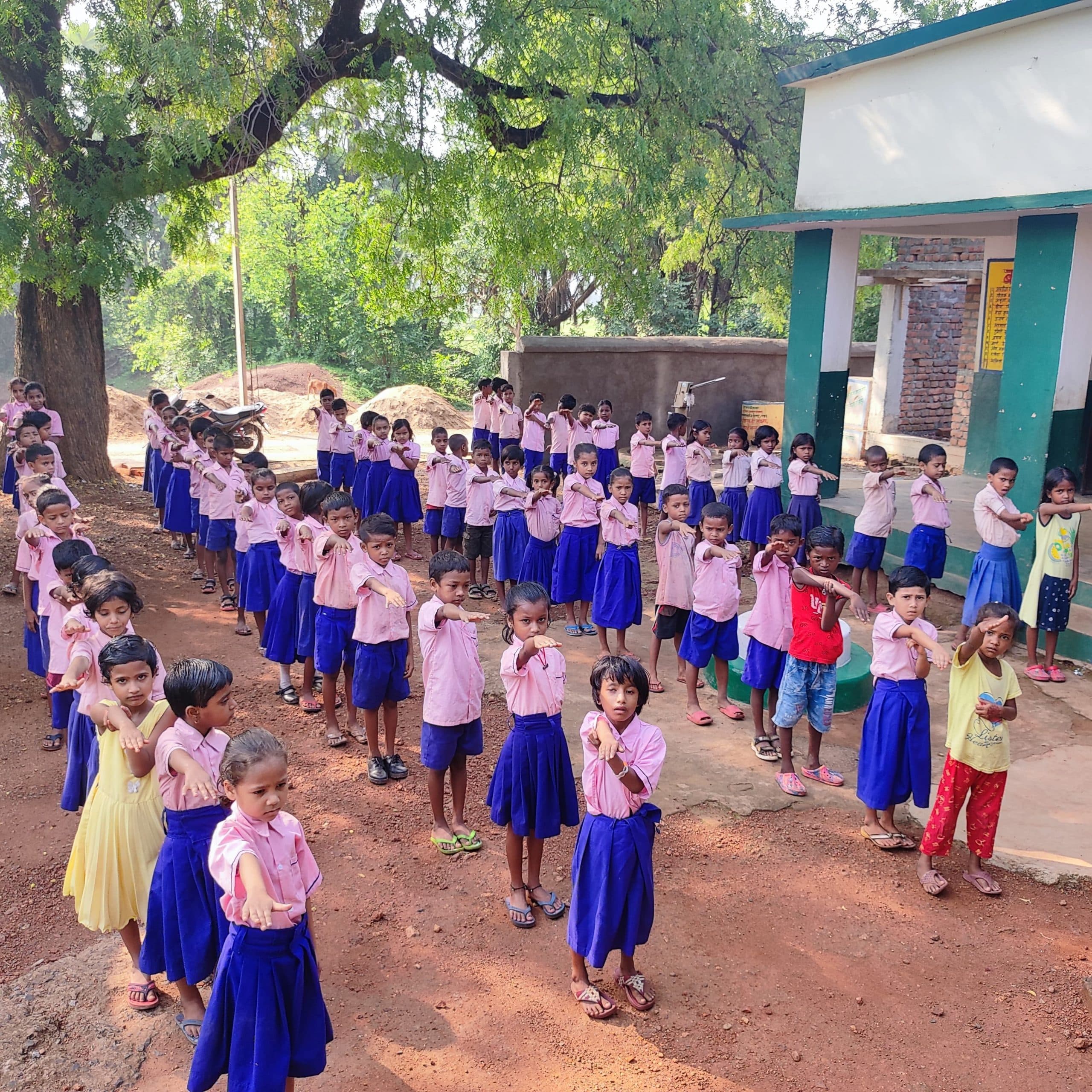 स्कूली बच्चों ने नशा पान नहीं करने की ली शपथ