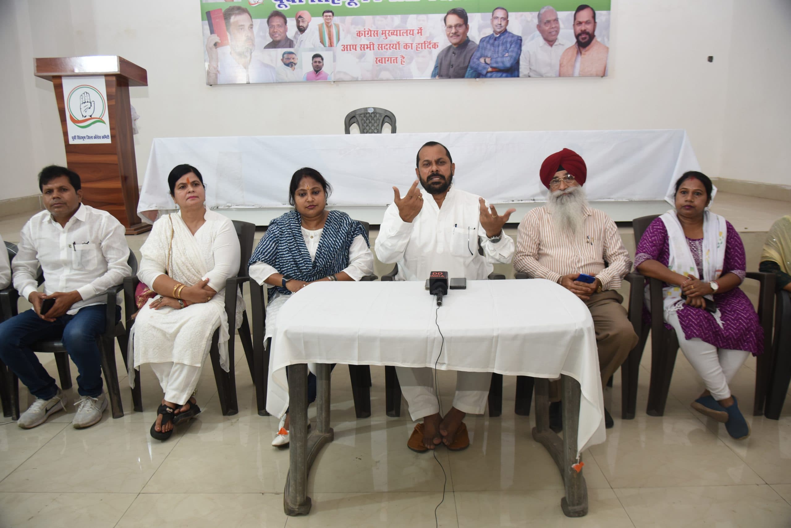 Jamshedpur news. एग्रिको से साकची गोलचक्कर और कालीमाटी रोड के जाम को लेकर कांग्रेस चलायेगी आंदोलन : दुबे