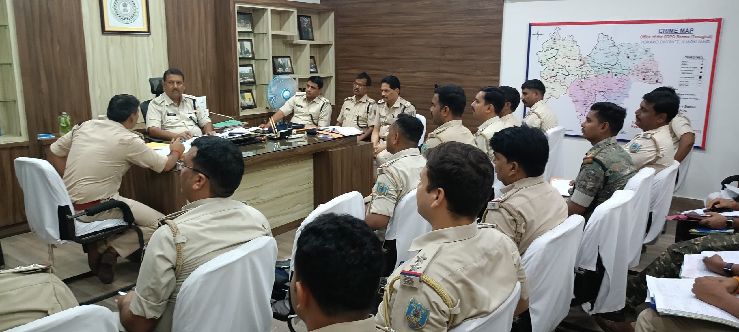 Bokaro News : क्राइम मीटिंग में एसडीपीओ ने दिये कई निर्देश
