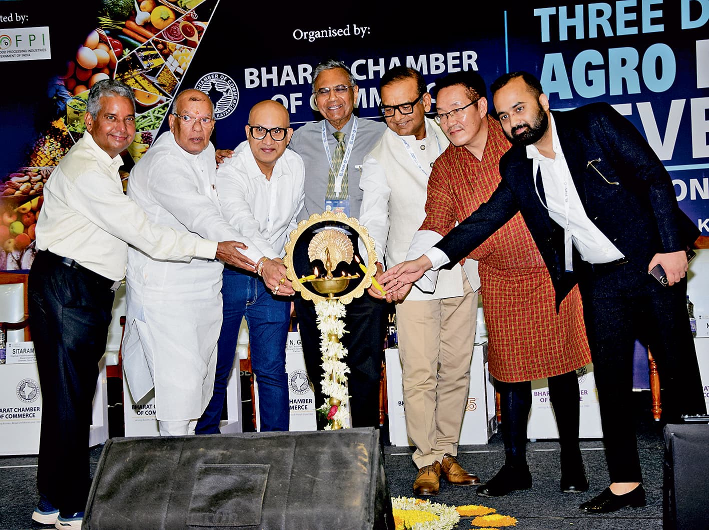 नेताजी इंडोर स्टेडियम में बीसीसी का तीन दिवसीय एग्रो फूड एंड बेवरेज एक्सपो शुरू