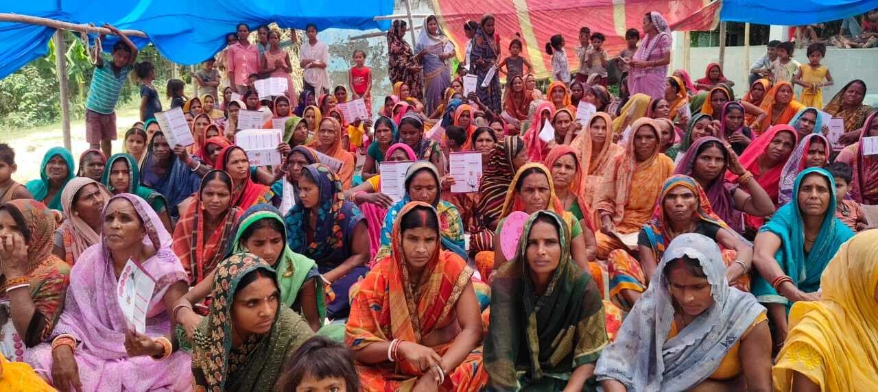 कृषि, पशुपालन व मखाना उत्पादन से जुड़ी महिलाओं ने बाजार व प्रशिक्षण की उठायी मांग