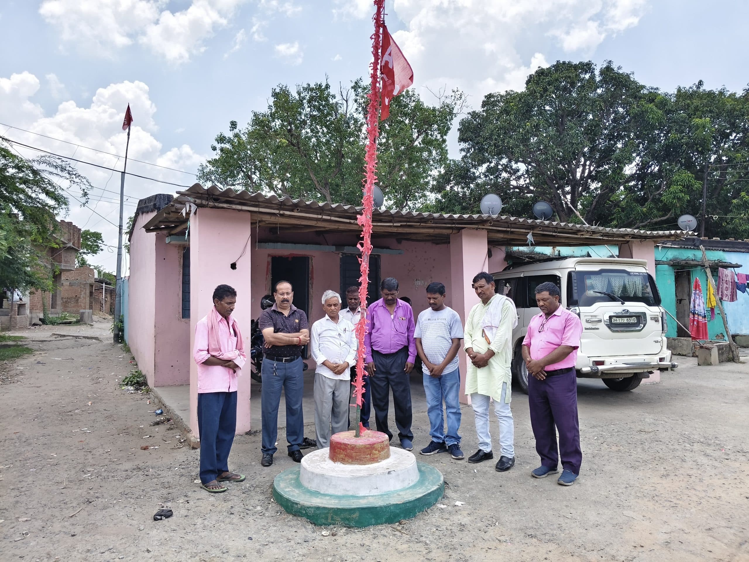 स्वतंत्रता सेनानी सह वरिष्ठ कम्युनिस्ट नेता को दी गयी श्रद्धांजलि