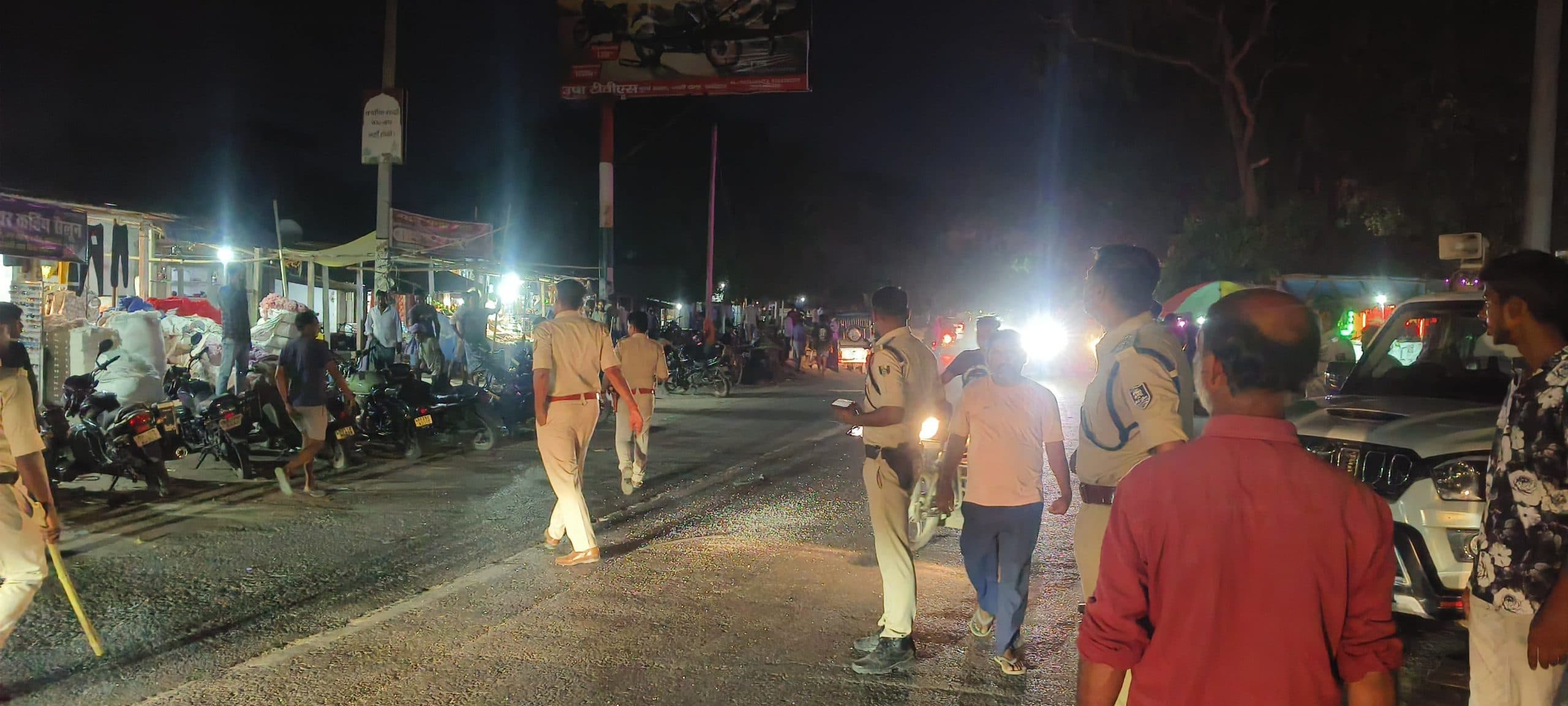 कोलासी बाजार में एसडीपीओ के नेतृत्व में चलाया गया वाहन चेकिंग अभियान