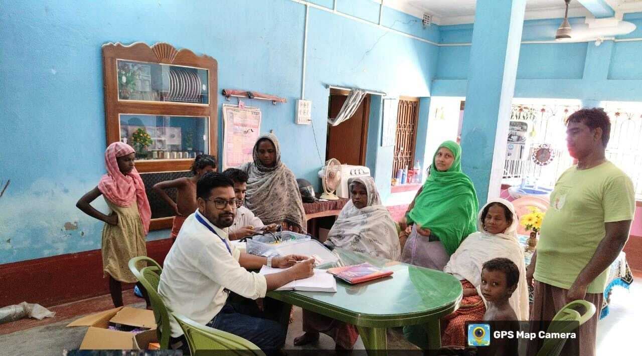 प्रधानमंत्री जनमन कार्यक्रम तहत स्वास्थ्य कैंप का आयोजन