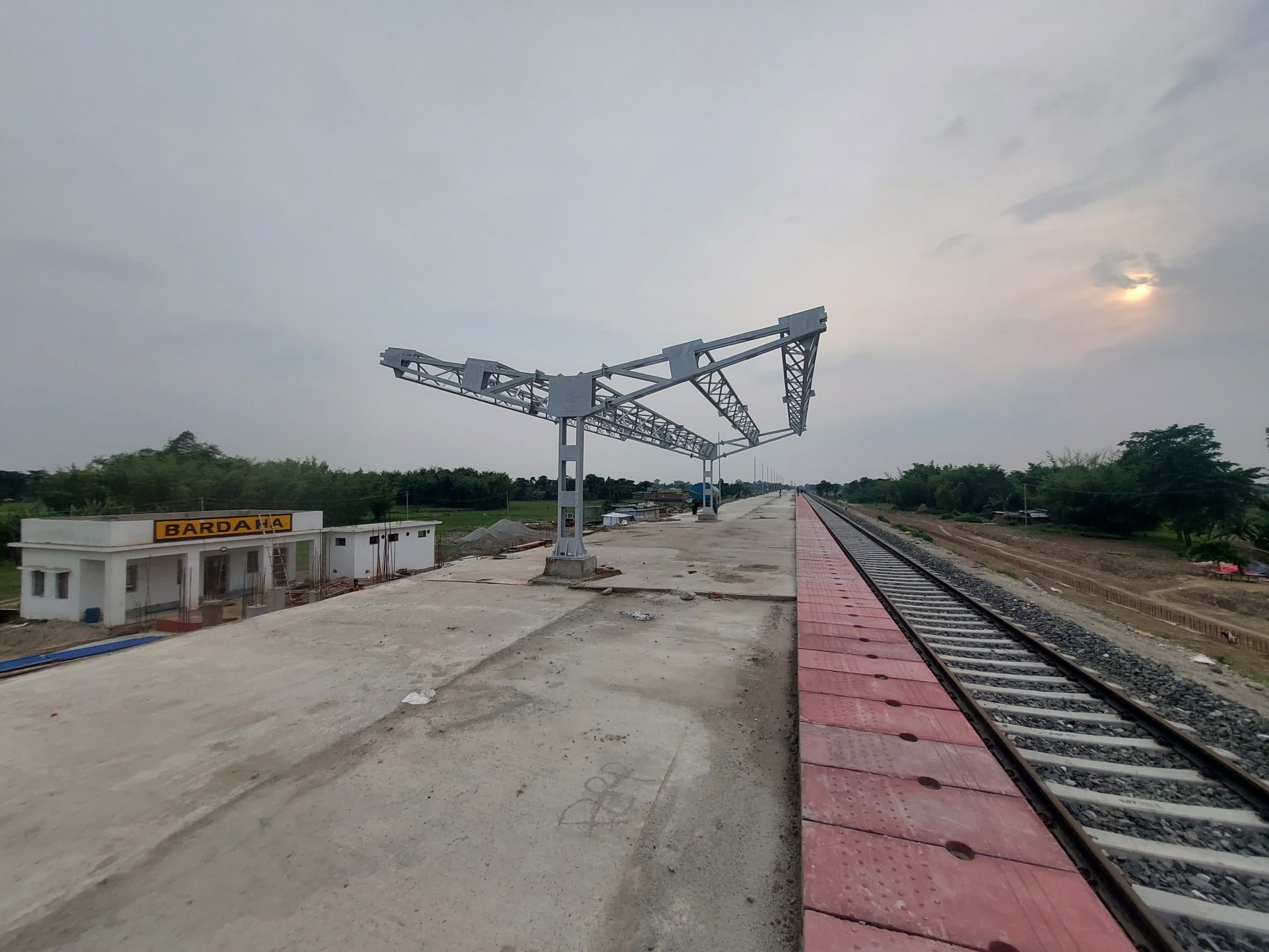 अररिया-गलगलिया रेल लाइन का निर्माण कार्य पूरा