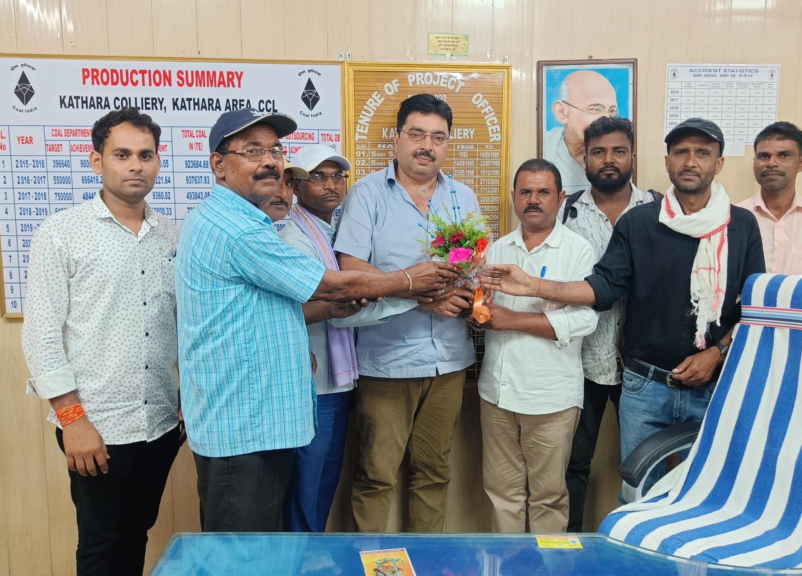 Bokaro News : नये पीओ काे झिरकी की समस्याओं से कराया अवगत