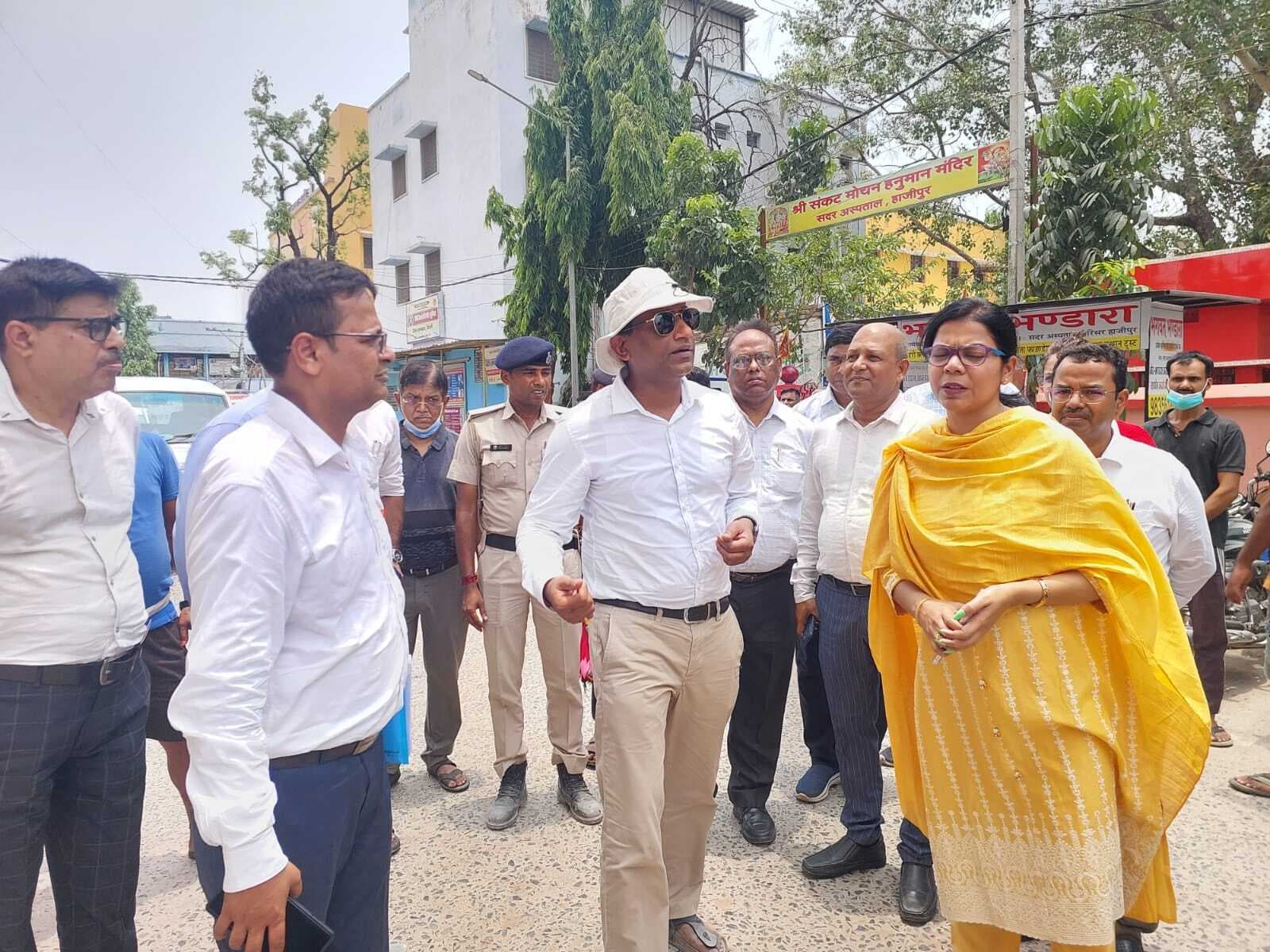 hajipur news. मेडिकल काॅलेज के लंबित कार्यों को दो माह में करें पूरा : प्रबंध निदेशक