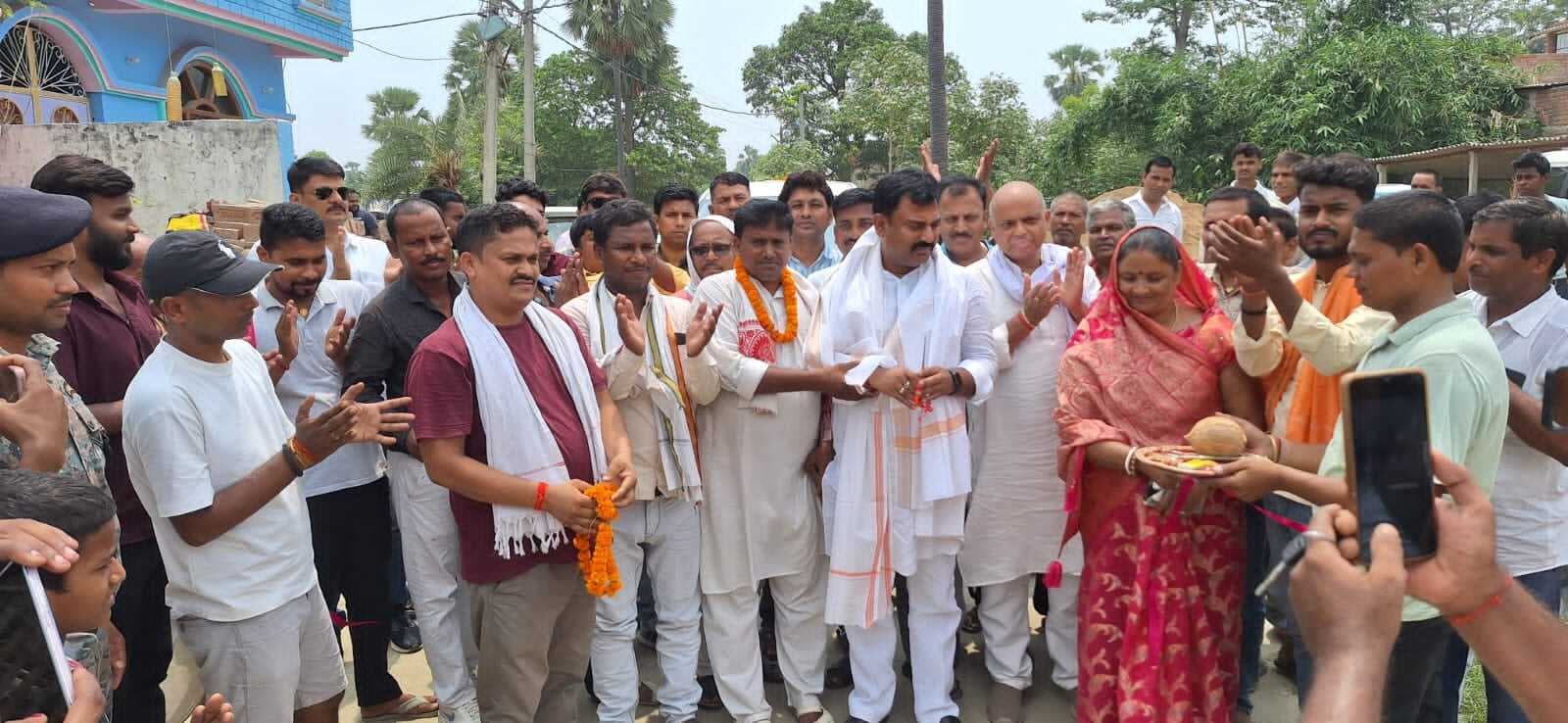 Samastipur News:विधायक ने किया विभिन्न सड़कों का उद्घाटन