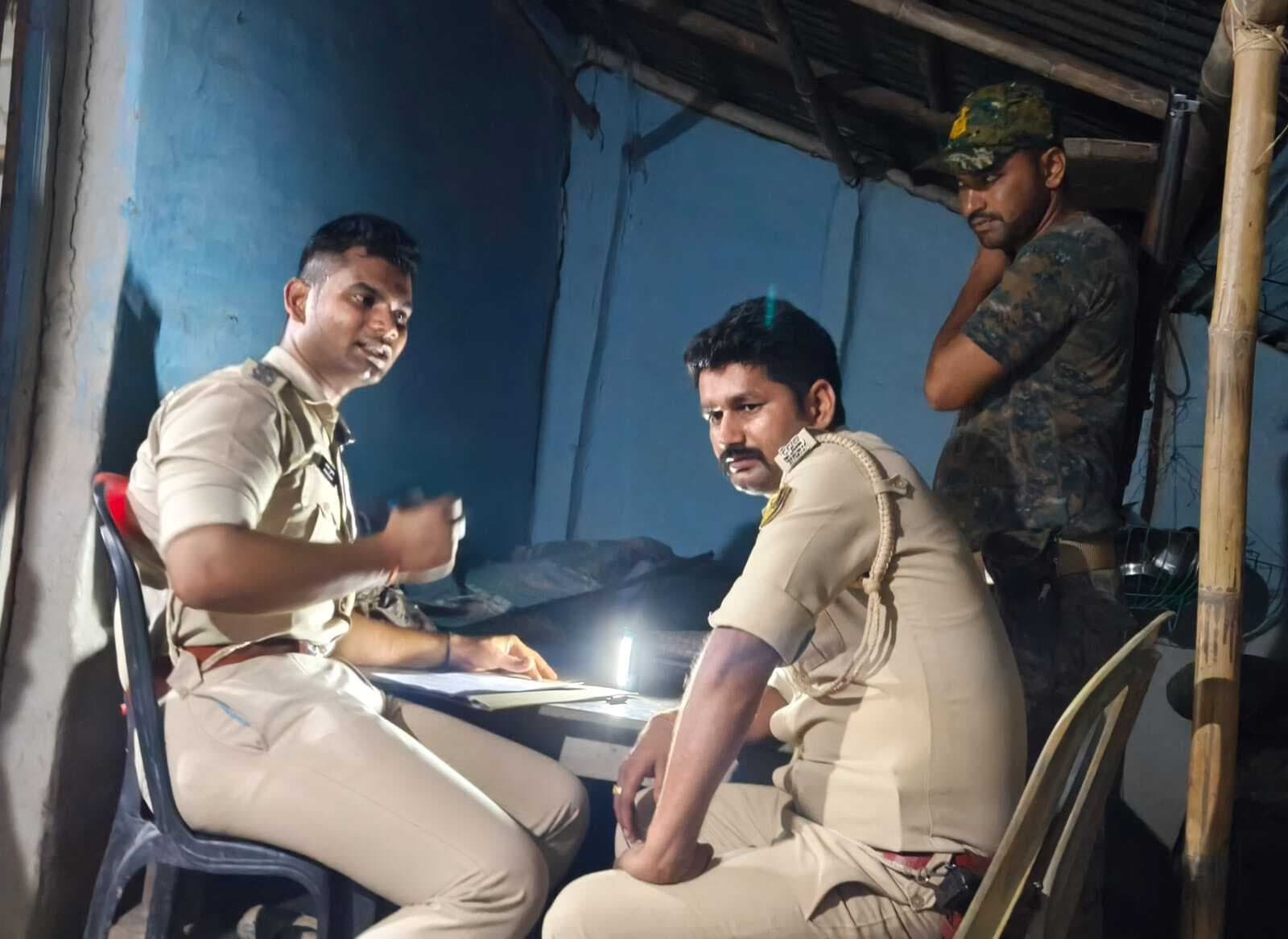 देर रात हरधारा शमशान में अधेड़ का मिला शव, सनसनी