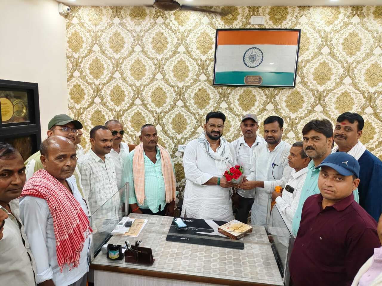 दुर्गाधाम सौंदर्यीकरण स्वीकृति पर मंत्री का जताया आभार