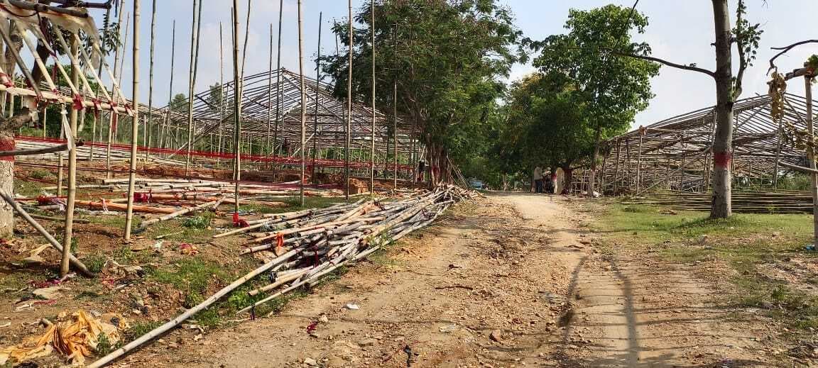 धीमी गति से हो रही श्रावणी मेला की तैयारी, 25 दिन बचा समय