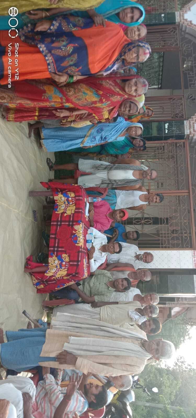 पेंशन बढ़ोतरी को लेकर दिव्यांगजनों ने की बैठक