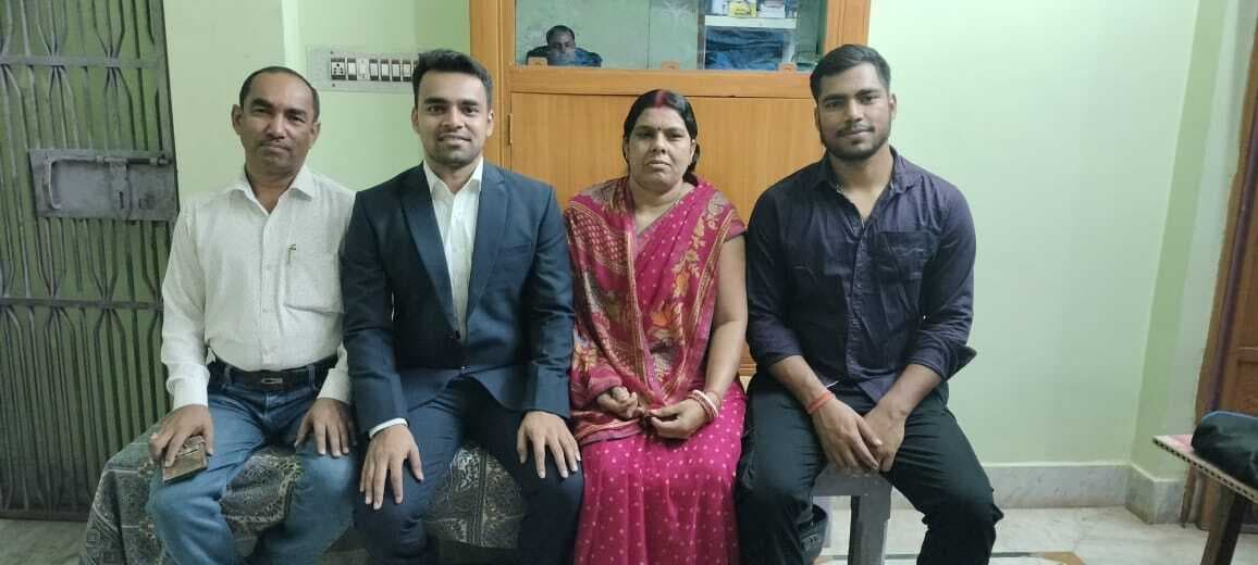 सोनारायठाढ़ी के सत्यम राज काे सहायक कमांडेंट परीक्षा में 24वां रैंक मिला