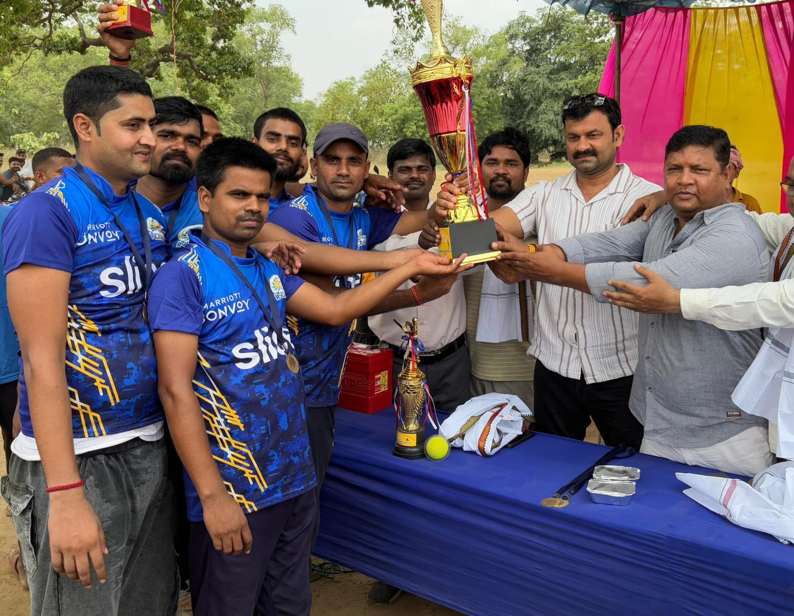 नया हरिपुर बना जग नारायण स्टूडेंट्स प्रीमियर लीग 2025 का विजेता