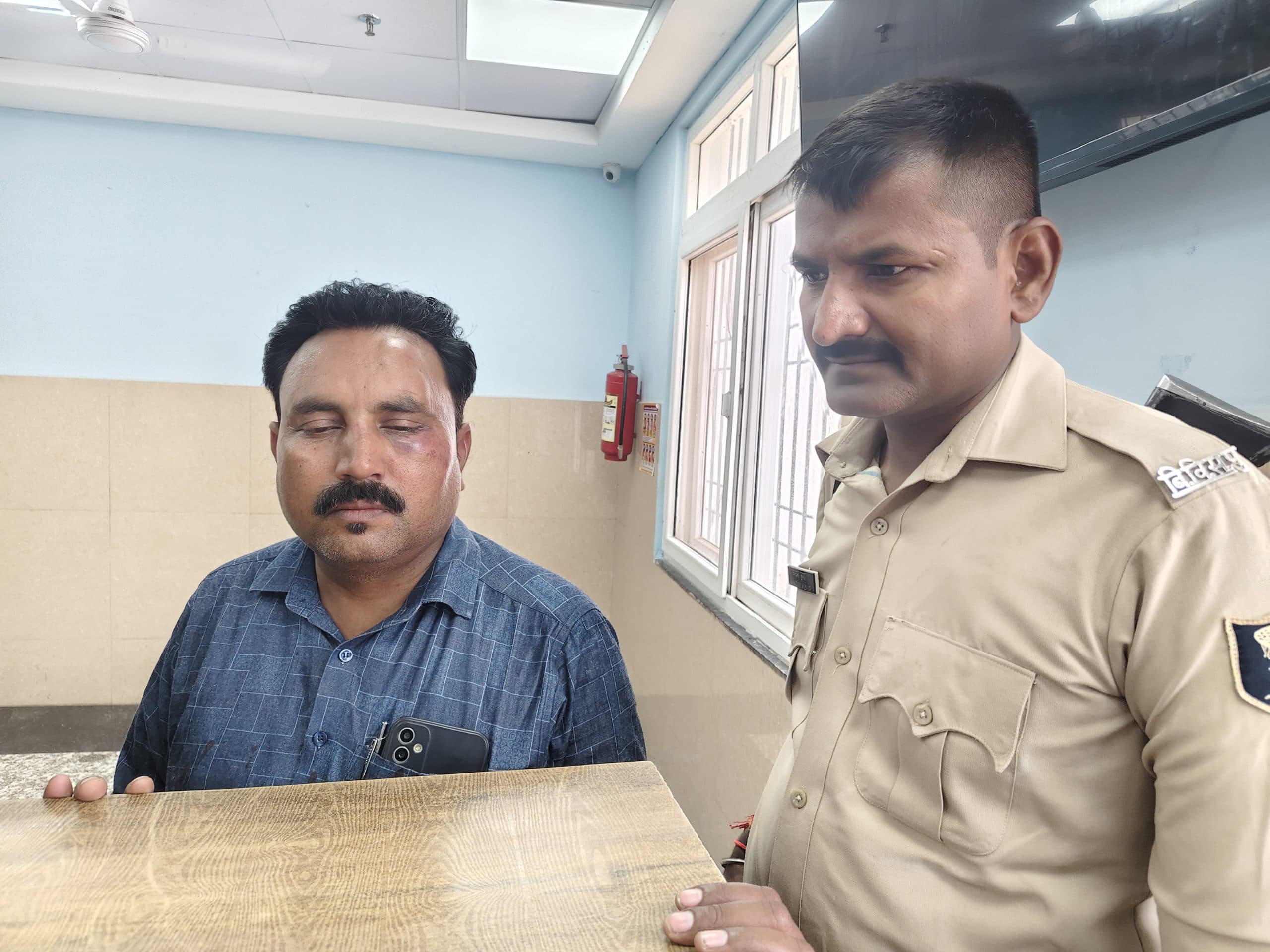 आरा में यूपी निवासी व्यवसायी को अगवा कर की पिटाई