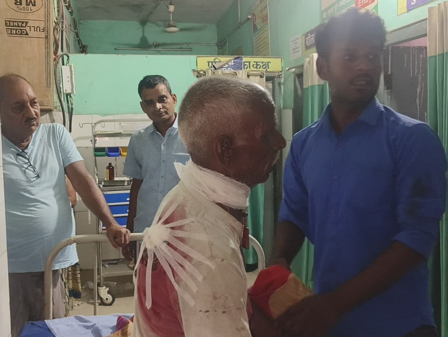 मक्का तैयारी कर रहे किसान की गोली मार कर हत्या