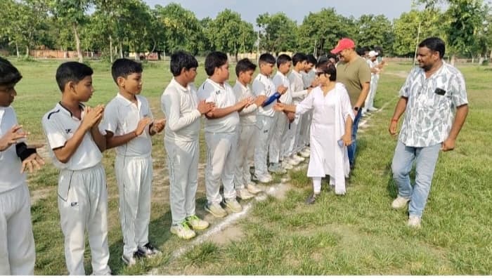 हरिओम स्पोर्ट्स ग्रीन का रानी लक्ष्मीबाई एकदिवसीय क्रिकेट प्रतियोगिता पर कब्जा