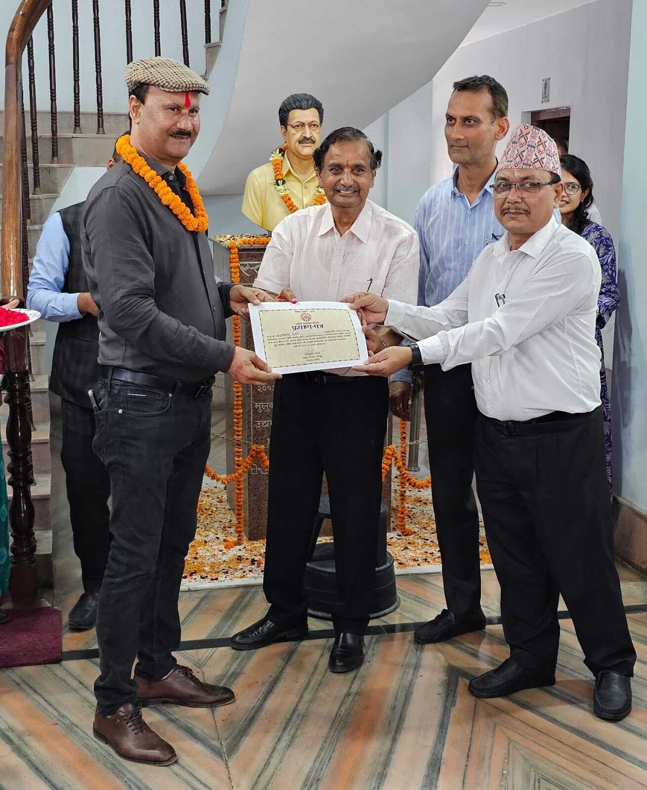 मोरंग उद्योग संघ के अध्यक्ष बने नंद किशोर राठी