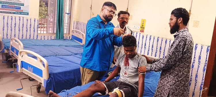 दो बाइक की टक्कर में एक युवक की मौत, दूसरा गंभीर रूप से घायल