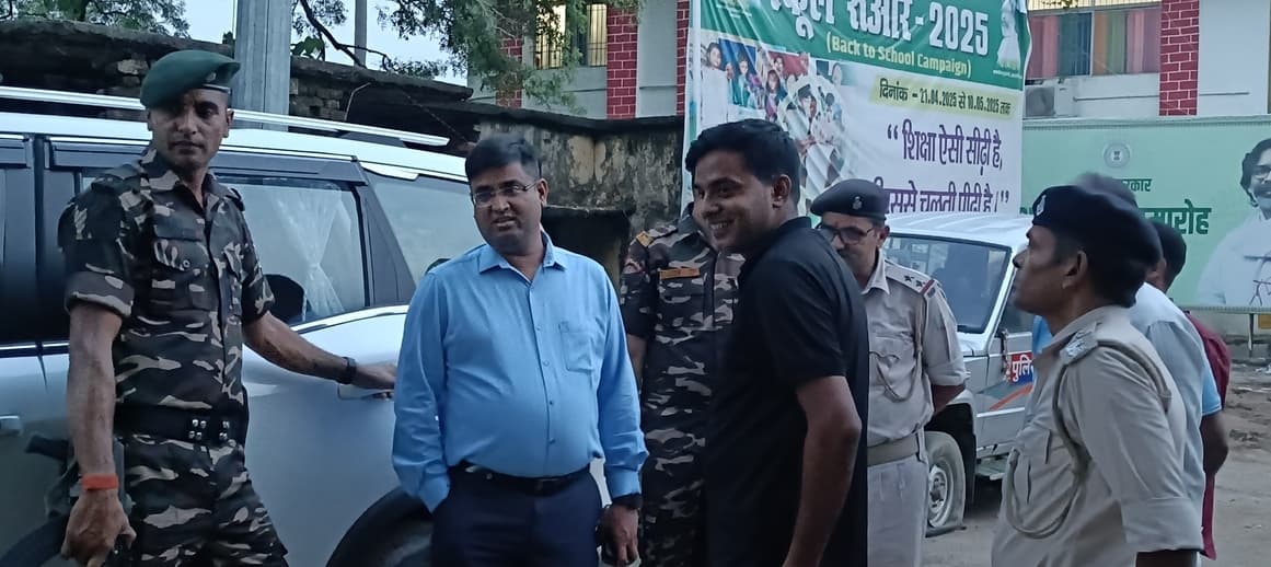 एसपी ने बसंतराय थाना का किया औचक निरीक्षण