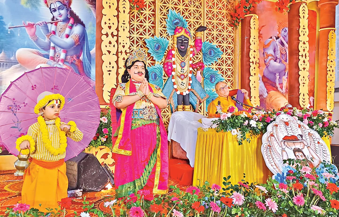 Ranchi News : काम, क्रोध, लोभ मानव को करता है कमजोर : श्रीकांत शर्मा